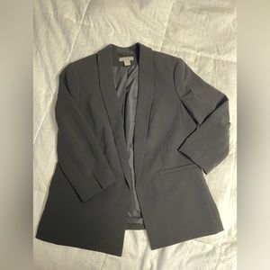 H&M Black Blazer Straight-Cut Jacket